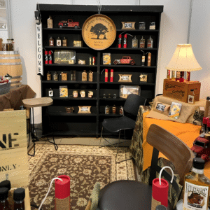 Close up of Fairhope Favorites trade show booth