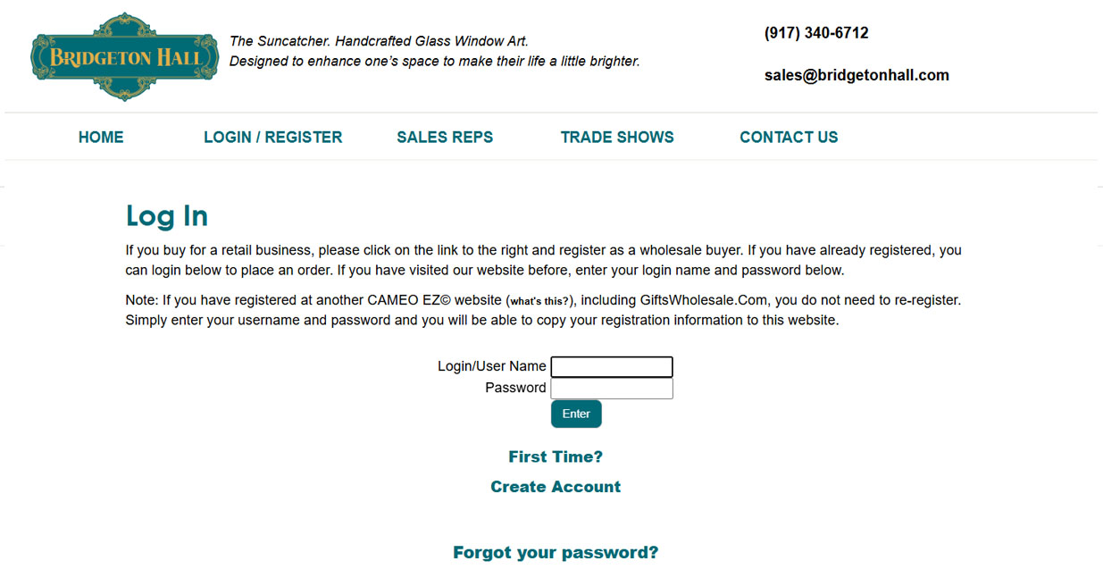 Login Screen