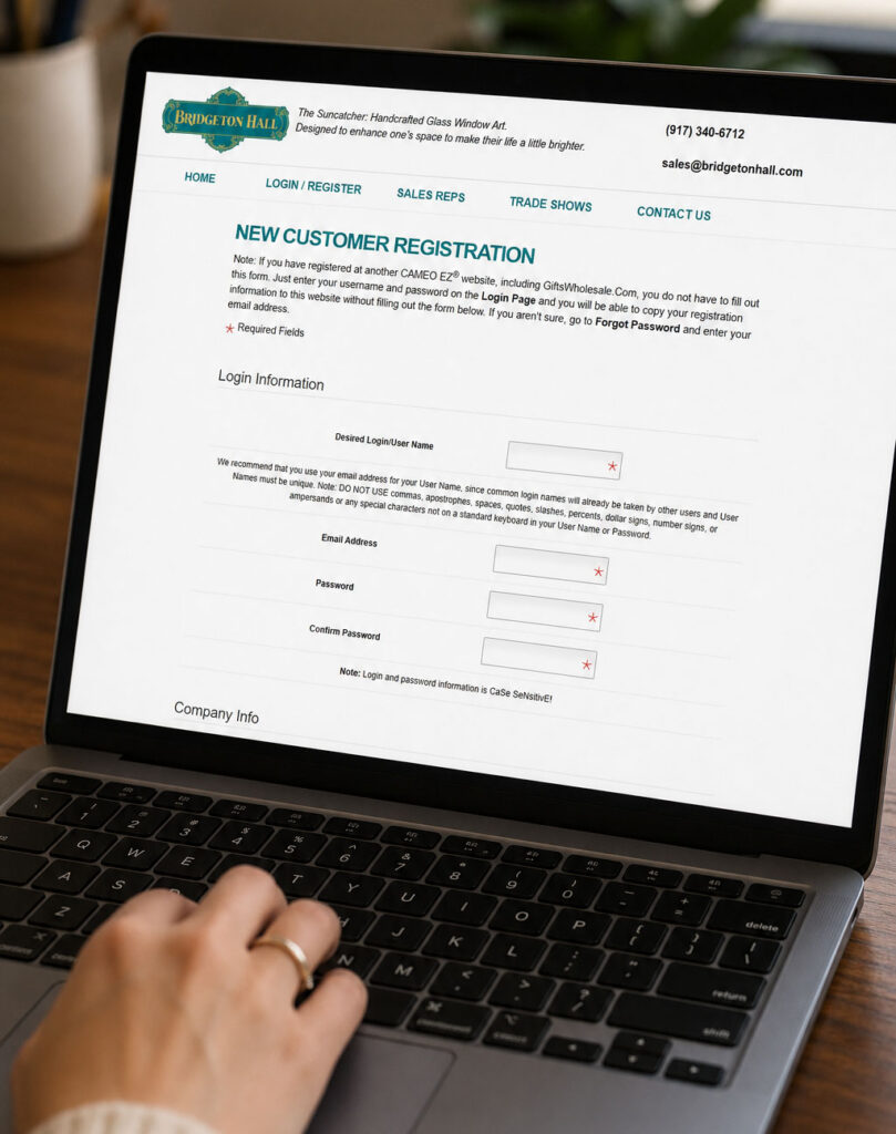 Registration Screen